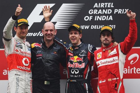 Sebastian Vettel, Grand Chelem en el Gran Premio de India
