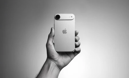 iPhone 17 Air en mano (interpretación) iPhone 17 Air en mano (interpretación)