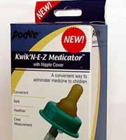 Extraño artículo para administrar medicinas a los bebés