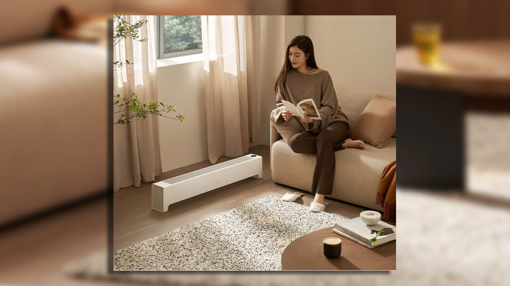 El nuevo calefactor barato de Xiaomi parece sacado del futuro: promete calentar en cinco segundos y se puede controlar con el móvil 