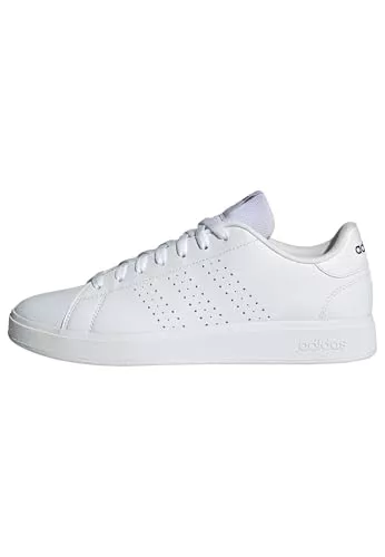 adidas Advantage Base 2.0 Shoes, Zapatillas de Deporte Hombre, Cloud White Cloud White Shadow Navy, 43 1/3 EU