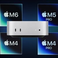 Mac mini M4 vs M6 y M4 Pro vs M5 Pro: comparativa frente a frente