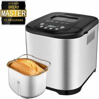 Oferta flash en la panificadora de Aicok con 15 programas: hasta medianoche costará 51,75 euros en Amazon 