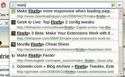 Firefox - Sugerencias
