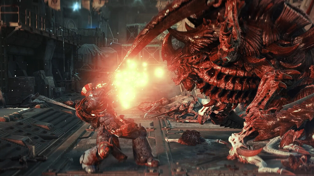 Que alguien pare a Warhammer 40K: Space Marine 2 porque esta enajenación psicotrópica que llevan encima no es normal Que alguien pare a Warhammer 40K: Space Marine 2 porque esta enajenación psicotrópica que llevan encima no es normal