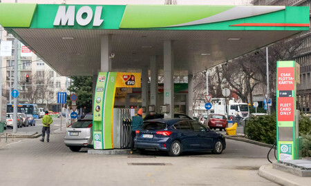 Gasolinera MOL Hungría
