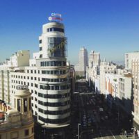Gran Vía de Madrid vista desde la altura (y gratis)