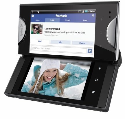 Kyocera Echo, un cuidado Android con doble pantalla táctil