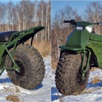 Taurus 2x2, la moto de Putin con tracción integral, desmontable, ligera y robusta