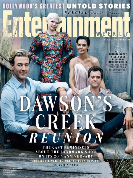 Veinte años después el cast de Dawson's Creek se reúne para Entertainment Weekly