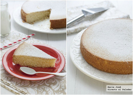 Receta de bizcocho de sobao pasiego