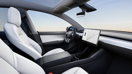 Tesla Model 3, interior