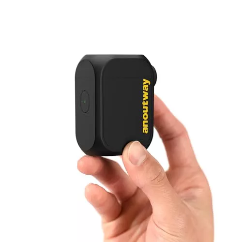 anoutway Mini Bomba de Bicicleta, Bomba de Neumáticos de Bicicleta Portátil, Apagado Automático, Bomba de Bicicleta Eléctrica MAX 120 PSI para Válvula Schrader y Presta AT1