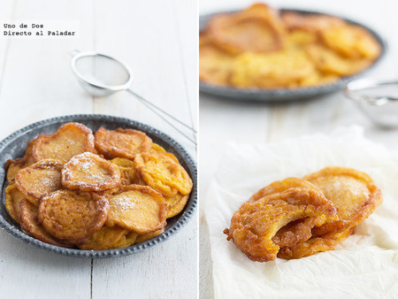Chulas de calabaza. Receta
