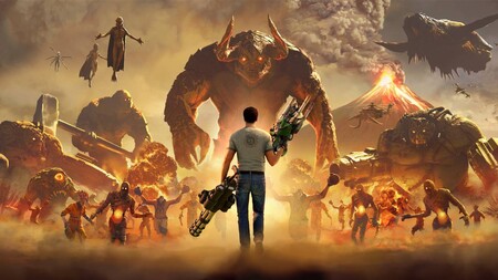 Mucho plomo y más mala hostia en el tráiler de La historia de Serious Sam 4