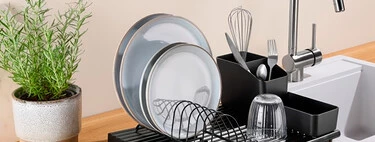 Lidl vende en web y tiendas un escurreplatos desmontable perfecto para cocinas con encimeras pequeñas