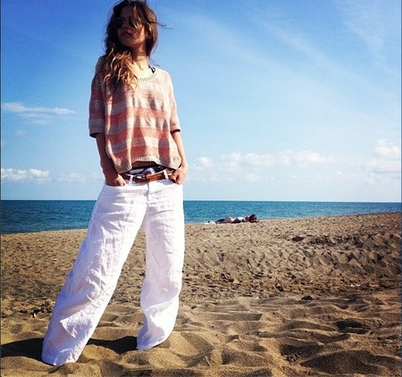 Ana Fernández: tortillita, playita y Santi Trancho, ¿qué más se puede pedir?
