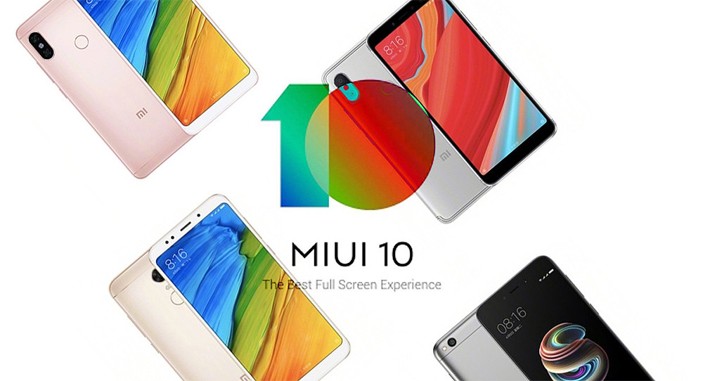 Xiaomi update to MIUI 10 Global Stable the Redmi Note 5 Pro, My 5, My 6, My Mix, My Mix 2 and My Note 2
