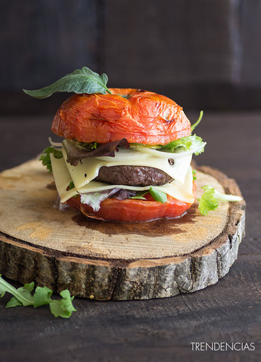 Tomato Burger. Disfruta de una hamburguesa más original