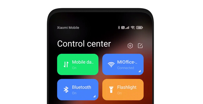 Xiaomi Control Center