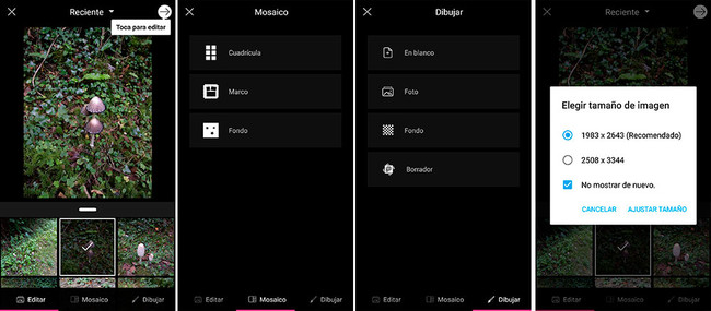 ¿Cuál es el editor de fotos para Android más completo?