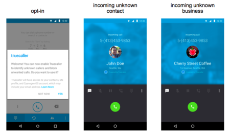 Cyanogen Truecaller