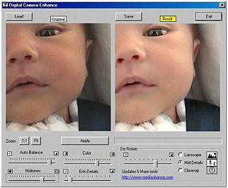 Free DCE, retoque básico de fotografías