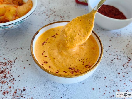 Cómo preparar mayonesa de kimchi