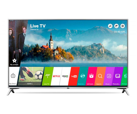 Smart TV de 49 pulgadas LG 49UJ651V, con resolución 4K, por sólo 539 euros y envío gratis