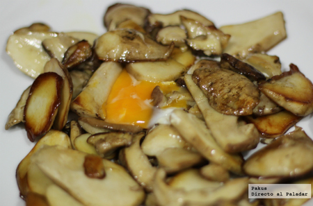 Receta de Boletus edulis a la plancha