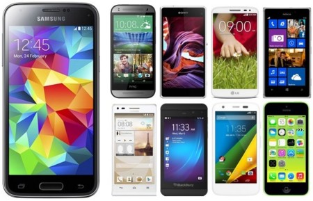Así queda el Samsung Galaxy S5 mini comparado con sus rivales