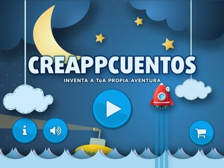Creappcuentos es una aplicación que permite que los niños creen historias animadas