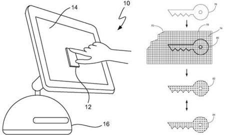 Y otra patente más... en un iMac con pantalla táctil