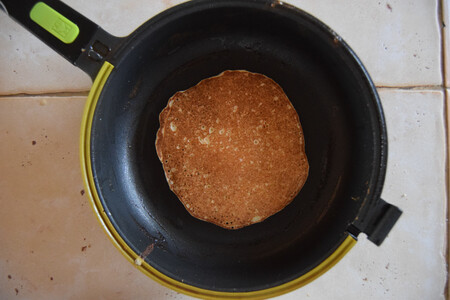 Tortita sin gluten cocinada