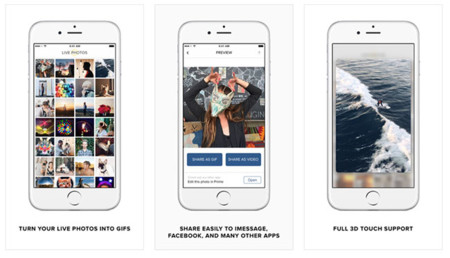 La aplicación Live GIF convierte las "Live Photos" de tu iPhone 6s en GIFs animados