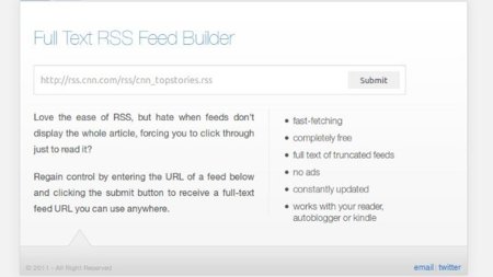 Recibe los posts enteros de feeds que los muestran incompletos