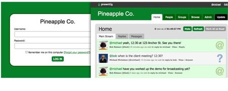 Present.ly, otro servicio de microbbloging para empresas