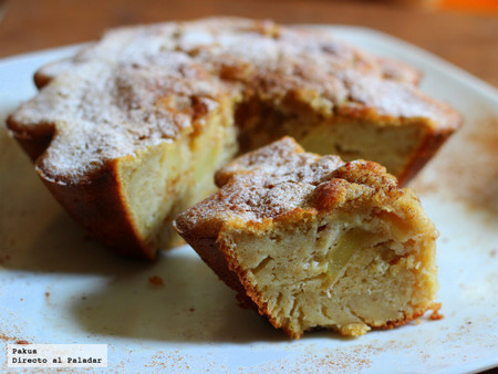 Bizcocho húmedo de apfelstrudle. Receta de aprovechamiento