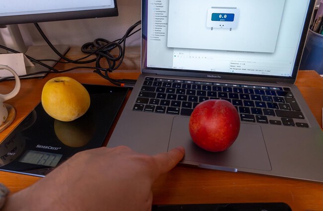 Bascula Macbook Touchpad Portada