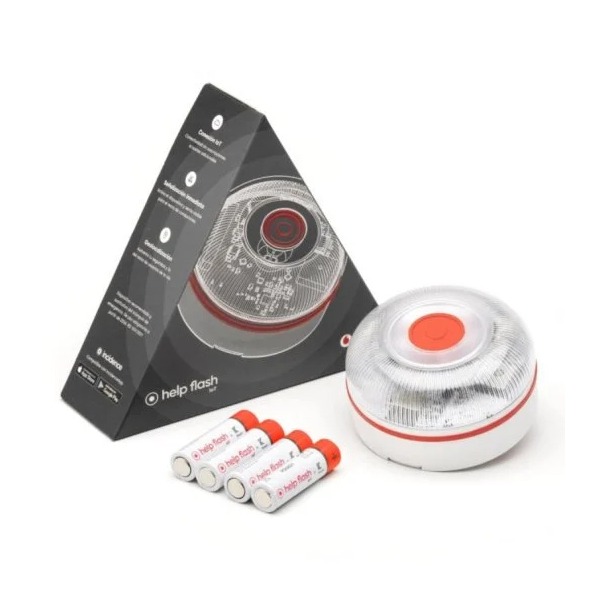 Baliza Emergencia V16 Help Flash IoT DGT 3.0 NB-IoT