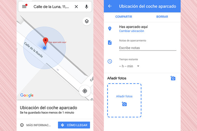 Google Maps Aparcamiento 2