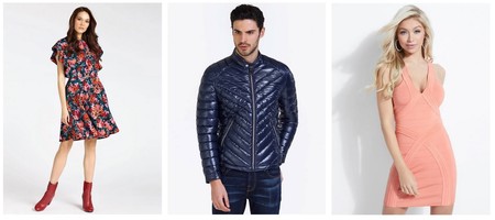 Hasta 60% de descuento en Guess: cazadoras, vestidos o jerseys para hombre y mujer muy rebajados