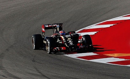 Romain Grosjean Usa 2014