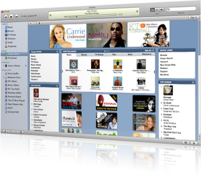 iTunes 7.4