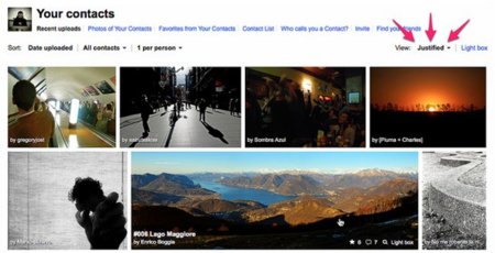 Flickr mejora su diseño introduciendo las vistas justificadas de imágenes