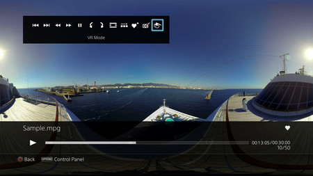 El reproductor multimedia de PS4 se actualiza para imágenes y vídeos en 360º con PSVR
