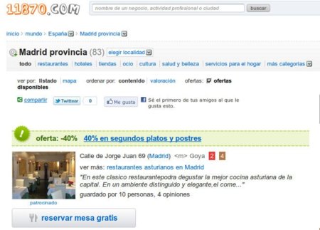 11870 lanza su nuevo sistema de ofertas para usuarios y empresas