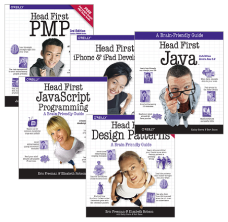 Head First: Una colección de libros diferentes