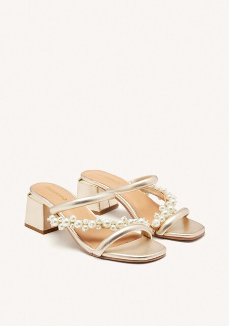 Sandalias de perlas de Gioseppo