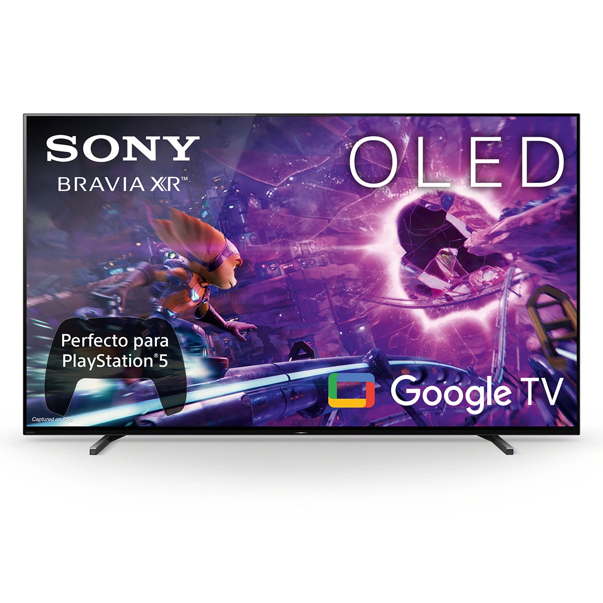 OLED テレビ 139.70 cm (55 インチ) Sony XR-55A83J BRAVIA XR、Google TV、4K HDR、XR コグニティブ プロセッサー、XR Triluminos Pro、ハンズフリー音声検索。
